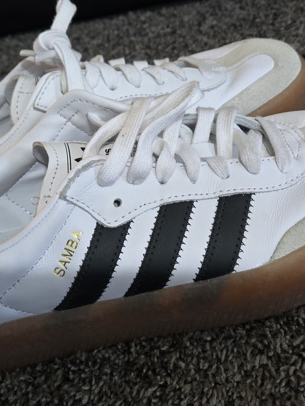 adidas Women's Sambae Sneakers Size 8.5 - Picture 2 of 6